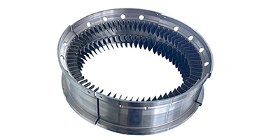 Mecanizado de piezas de motores de aeronaves