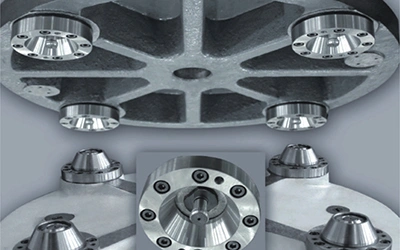 Sistema de posicionamiento y sujeción de palets o paletas