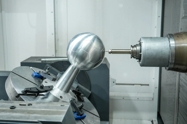 Centro de mecanizado de 5 ejes con mesa giratoria tipo cuna