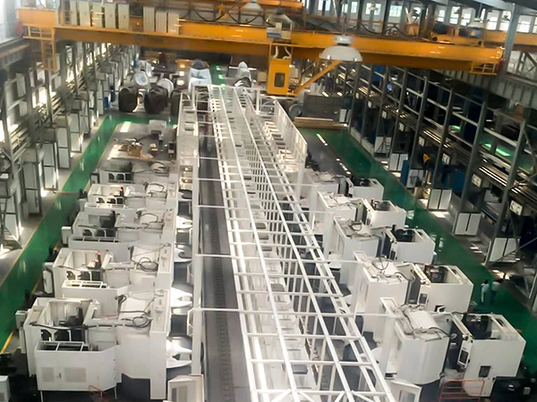 Mecanizado de culatas de motores diésel marinos 