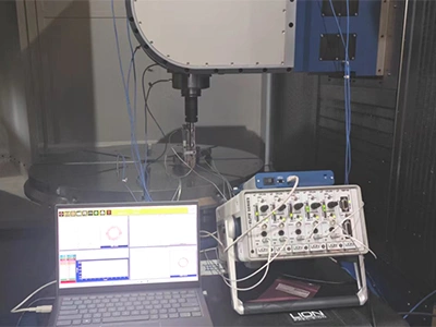 Prueba de medición y compensación de deformación térmica